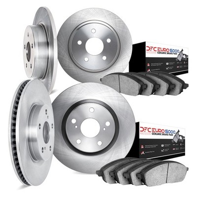 For Jaguar XJS 93-95 Brake Kit DFC Plain Front & Rear Brake Kit w 5000 Euro