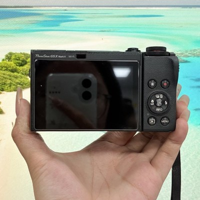 Canon Digital Camera PowerShot G5 X Mark II Black 5X Optical Zoom