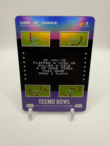 2026 Bo Jackson Battle Arena Tecmo Bowl BPL25 SSP BONUS PLAY