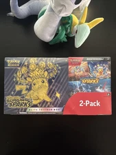Pokemon Surging Sparks ETB +  Booster Bundle Costco 2-pack SEALED