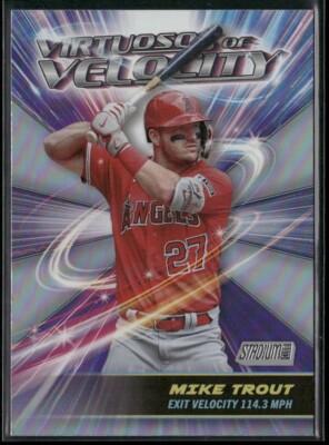 2024 Topps Stadium Club Baseball Virtuosos of Velocity - You Choose - Free S&H