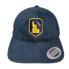 IDP Idaho Strapback Hat Blue One Size Adjustable The Classics Yupoong