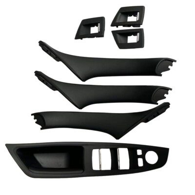 Auto Innen Türgriff Ersatz Schwarz 51417225873 für BMW 5 F10 / F11 2009-2017
