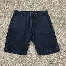 Banana Republic Mens Shorts 30 Navy Blue Slim Fit Casual Classy Summer Style