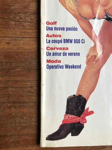 Playboy Argentina #96 - PAMELA ANDERSON - SHAE - feb 1995 Vintage CENTERFOLD - Picture 3 of 20