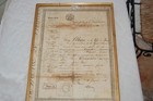PASSE PORT INTERIEUR DU DEPARTEMENT DU FINISTERE DE 1848