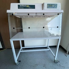 AirClean AC648LFC AC600 Laminar Flow Workstation Hood UVTect Controller w/Stand