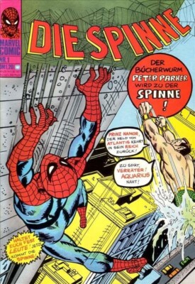 Die Spinne #1 (German) Photocopy Comic Book