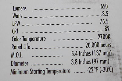 TCP LED Flood Light Bulbs 6-Pack - 65W Equivalent BR30 Soft White Non-Dimmable