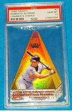 ROBERTO ALOMAR 1998 PAC CROWN COLLECTION #2 CRAMER'S CHOICE RARE PSA 10 🔥 POP 1