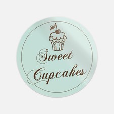 Sweet Cupcakes Product Vinyl Sticker Decal