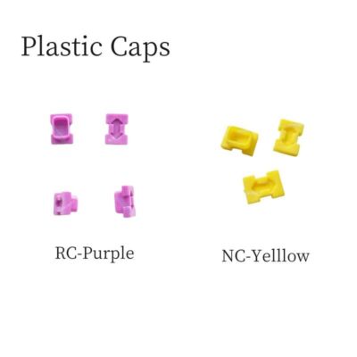 Dental Snap Plastic Caps Closed Tray RC NC Impression Coping