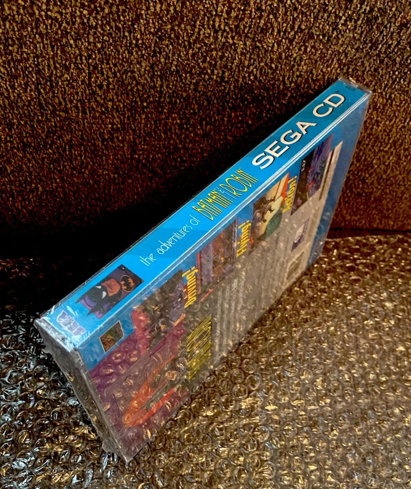 The Adventures of Batman & Robin NEW V-LAP SEALED! RARE (1995) Sega CD VARIANT! - Image 4 of 4