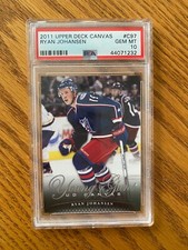 Ryan Johansen 2011-12 Upper Deck Young Guns Rookie Card PSA GEM MT 10 RARE A
