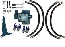 HYDRAULIC DUAL REMOTE VALVE FORD 600 700 800 2000 3000 4000 2610 2910+ TRACTOR