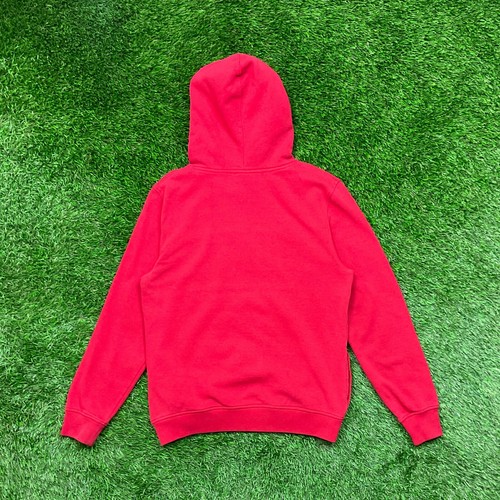Vintage DC Shoes Hoodie Mens Medium Red Sweatshirt Skateboard Spellout Sweater - Picture 2 of 8