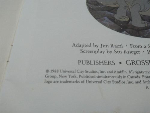 ⭐️⭐️⭐️⭐️⭐️Vintage 1988 The Land Before Time The Search For The Great Valley  - Picture 2 of 8