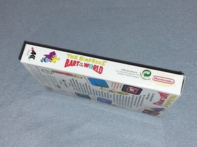 The Simpsons Bart vs. The World PAL B OVP Ohne Anleitung NES Sehr Guter Zustand 