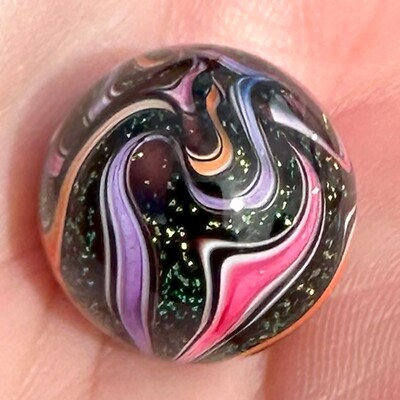Hot House Glass pocket marble .68'' 17mm #281