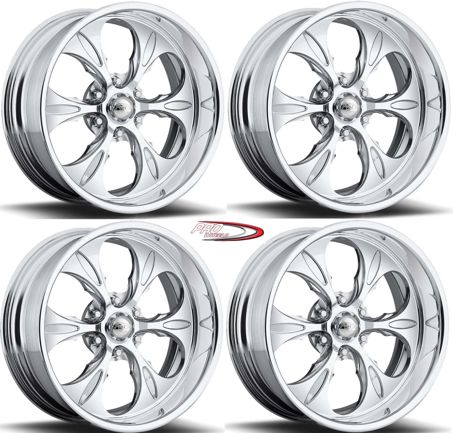20 PRO WHEELS RIMS BILLET FORGED SHARP WICKED SIX SPOKE GOTH GOTHIC | eBay