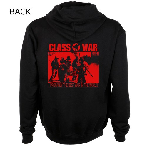 Class War Zipper Hoodie - Human Liberation Rights Anarchy Struggle Sabotage Cat - Picture 7 of 7