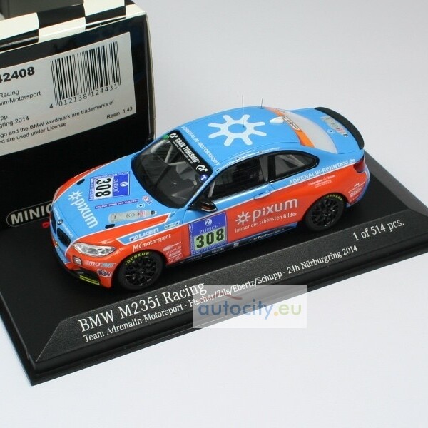 ミニカー PMA - MINICHAMPS BMW M235i Racing 1/43 Minichamps 1:43 BMW M235I Racing Osterlund/Honkanen/Lyback