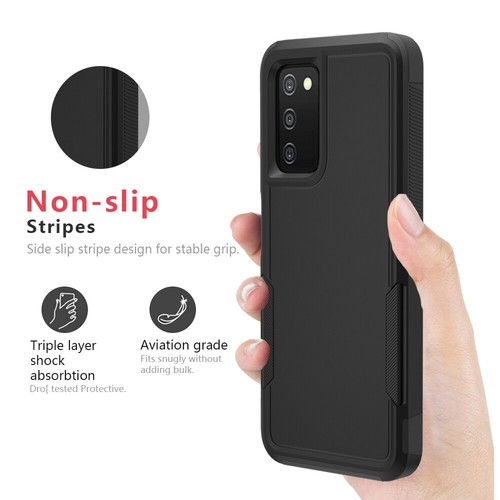 For Samsung Galaxy A03S TPU Phone Case Rugged Shockproof Heavy Duty Armor Cover - Zdjęcie 4 z 16