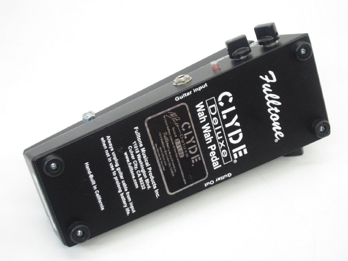 Fulltone Clyde Deluxe Wah Pedal Excellent Condition JAPAN | eBay Fulltone Clyde Deluxe Wah Pedal Excellent Condition JAPAN | eBay