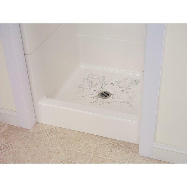 Shower Floor Repair Kit Pan Stall 24x24 Inlay 5.5" Center Drain Non