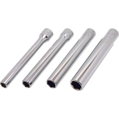 Koken 3300M/4-L120 3/8 In Sq. Dr. Socket set 8mm-14mm 6 Point Length 120mm 4 Pcs