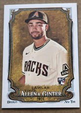 2024 Topps Allen & Ginter JORDAN LAWLER Rookie #99 Arizona Diamondbacks 