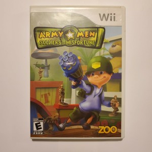 army men soldiers of misfortune wii