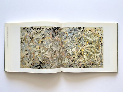 JACKSON POLLOCK RARE 1989 1ST ED ABSTRACT EXPRESSIONIST LITHO
