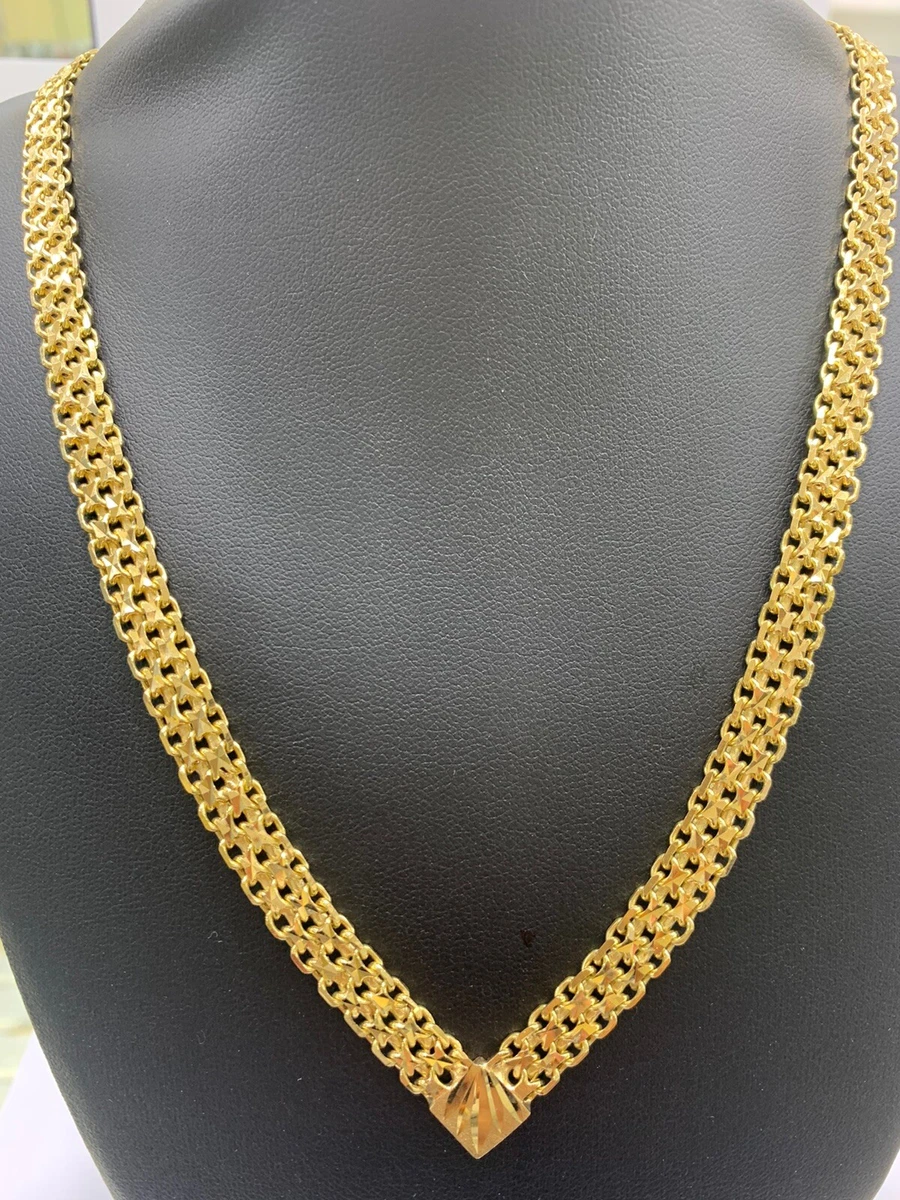 Gold chain designs in 50 best sale grams