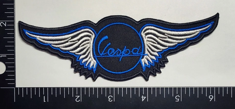 Wing Vespa Scootersiron On Sew On High Quality Patch - Image 4 of 4