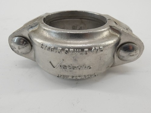 Victaulic Style 475 2/60.3 Morsetto per accoppiamento tubi in acciaio inox CF8M - NUOVO Sur... - Foto 1 di 11