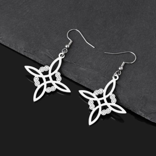 Amulet Witch Knot Dangle Earrings Fashion Drop Earrings Statement Jewelry - Afbeelding 1 van 11