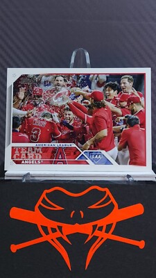 2023 Topp Series 1 #93 - Los Angeles Angels Team Card