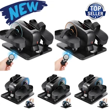 2 in 1 Under Desk Elliptical Machine, Ellipse Leg Exerciser for Seniors/Adults@