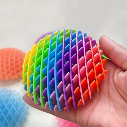 Fidget Worm Toy Rainbow- Flexible Squirmy Fun for All Ages Free Shipping - Picture 12 of 26