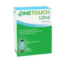 400 One Touch Ultra Blue Test Strips SEALED Expires 30/06/2026 - Crisp Boxes
