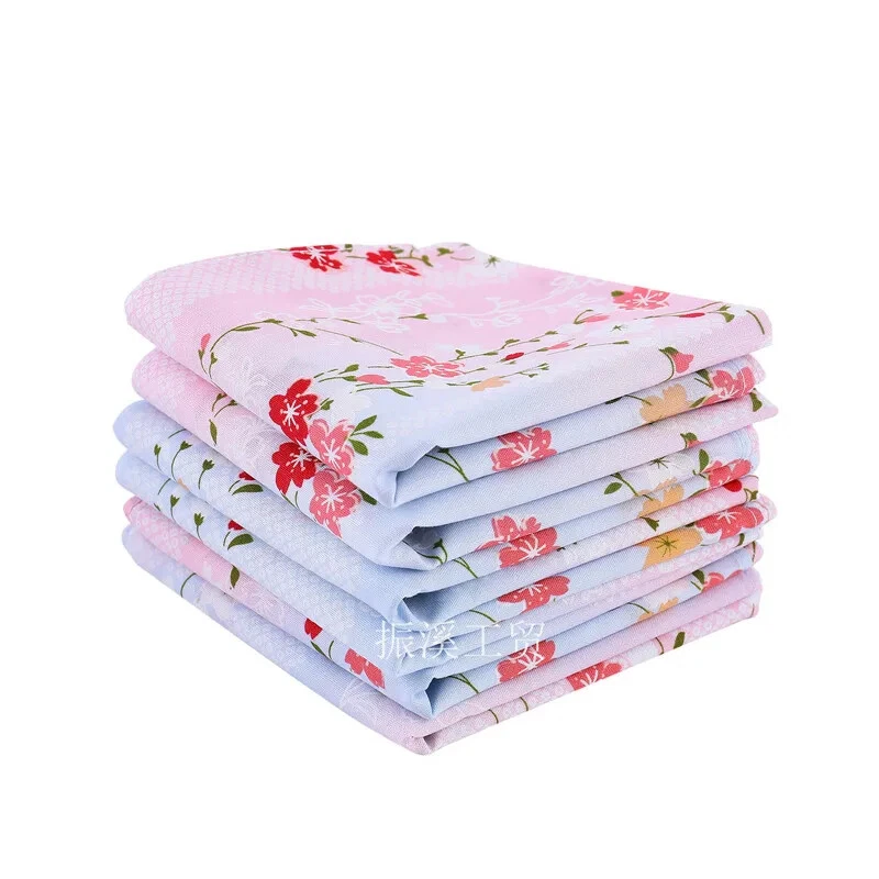 Pañuelo pañuelo regalo 43x43 cm bufanda sudor bebé dama estampado flores algodón 43x43 cm Foto 3 de 4