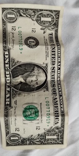 Billete De 1 Dolar Con Estrella 2017 Ebay 
