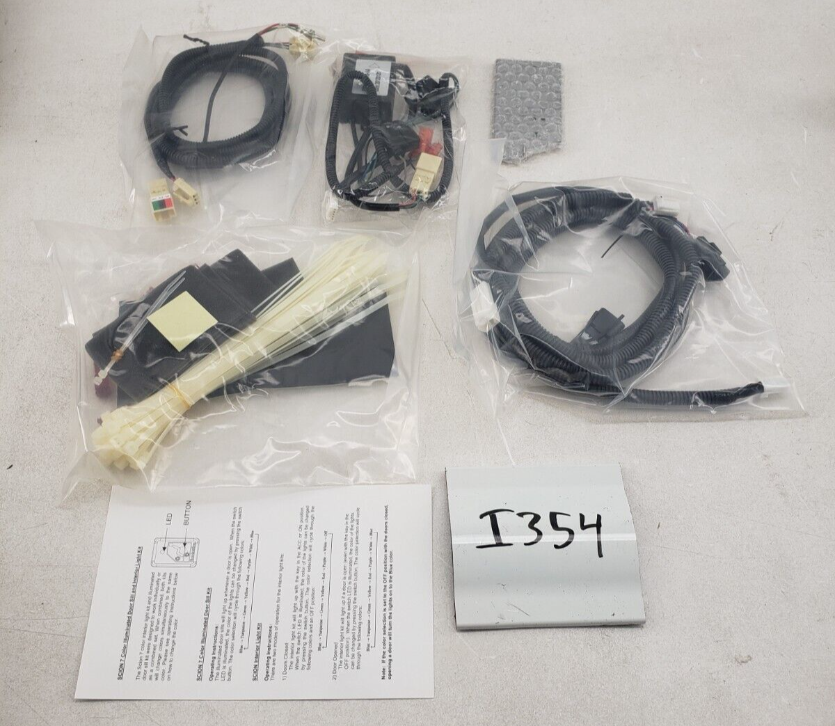 New Genuine OEM LED Interior Installation Kit 2012-2015