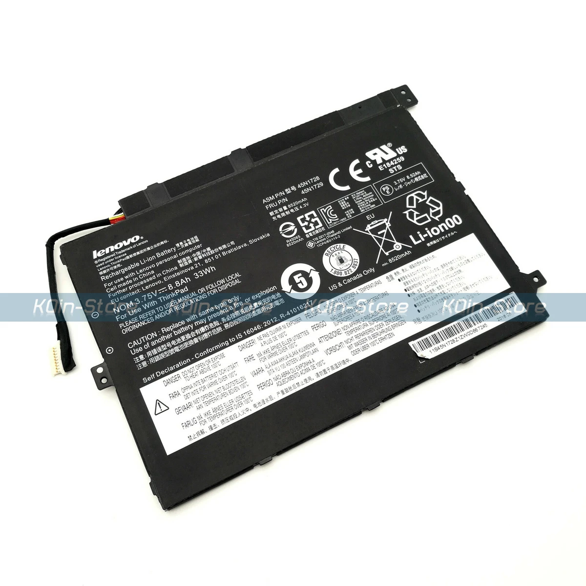 Genuine 45N1728 45N1729 45N1731 45N1733 Battery for Lenovo 