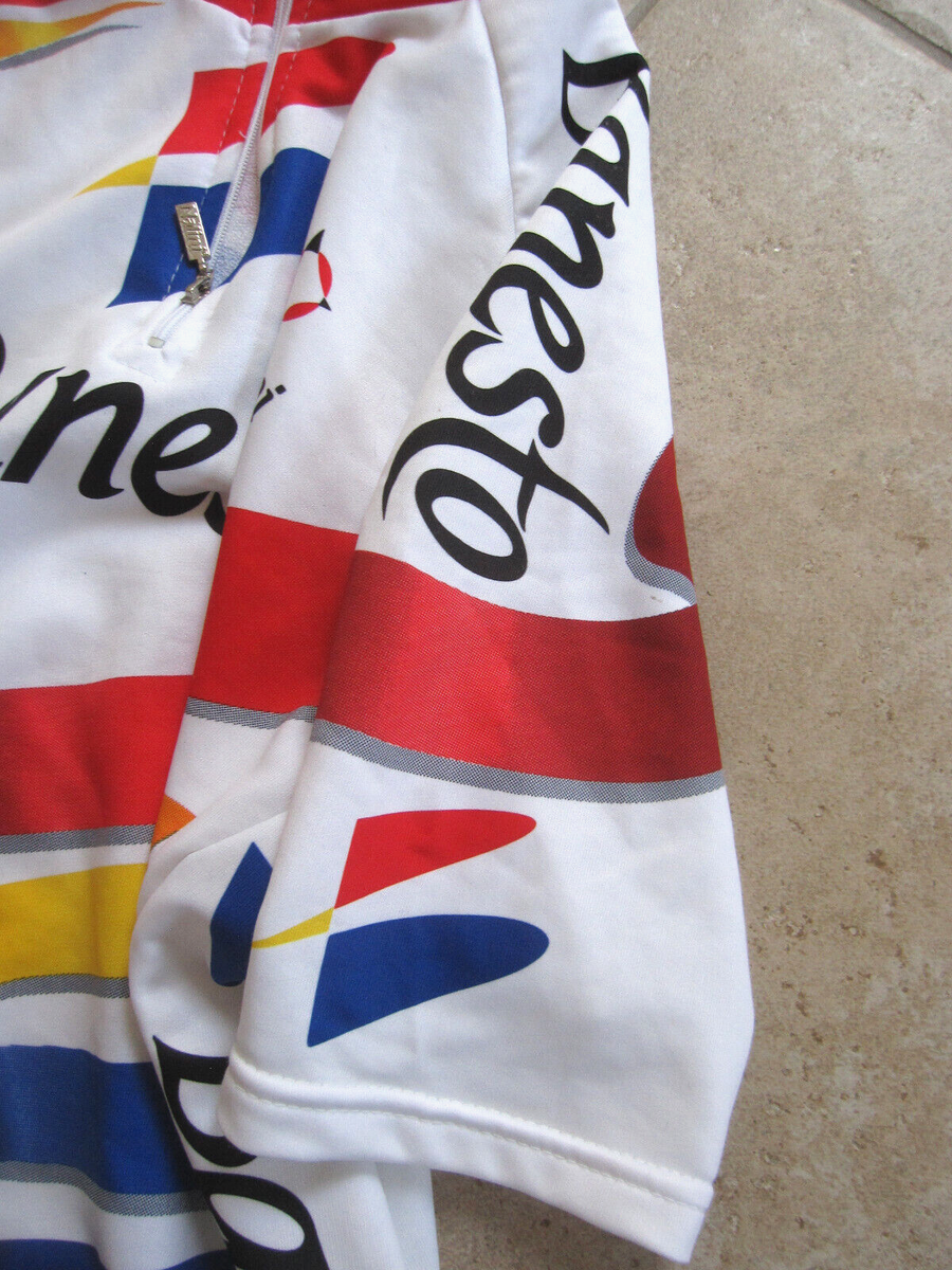 Maillot Cycliste Vintage Nalini Banesto - Équipe 1996, Taille XL, Très Bon État