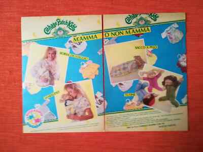 5 ORIGINAL WERBUNG - WERBUNG ''CABBAGE PATCH KIDS'' von 1984/85