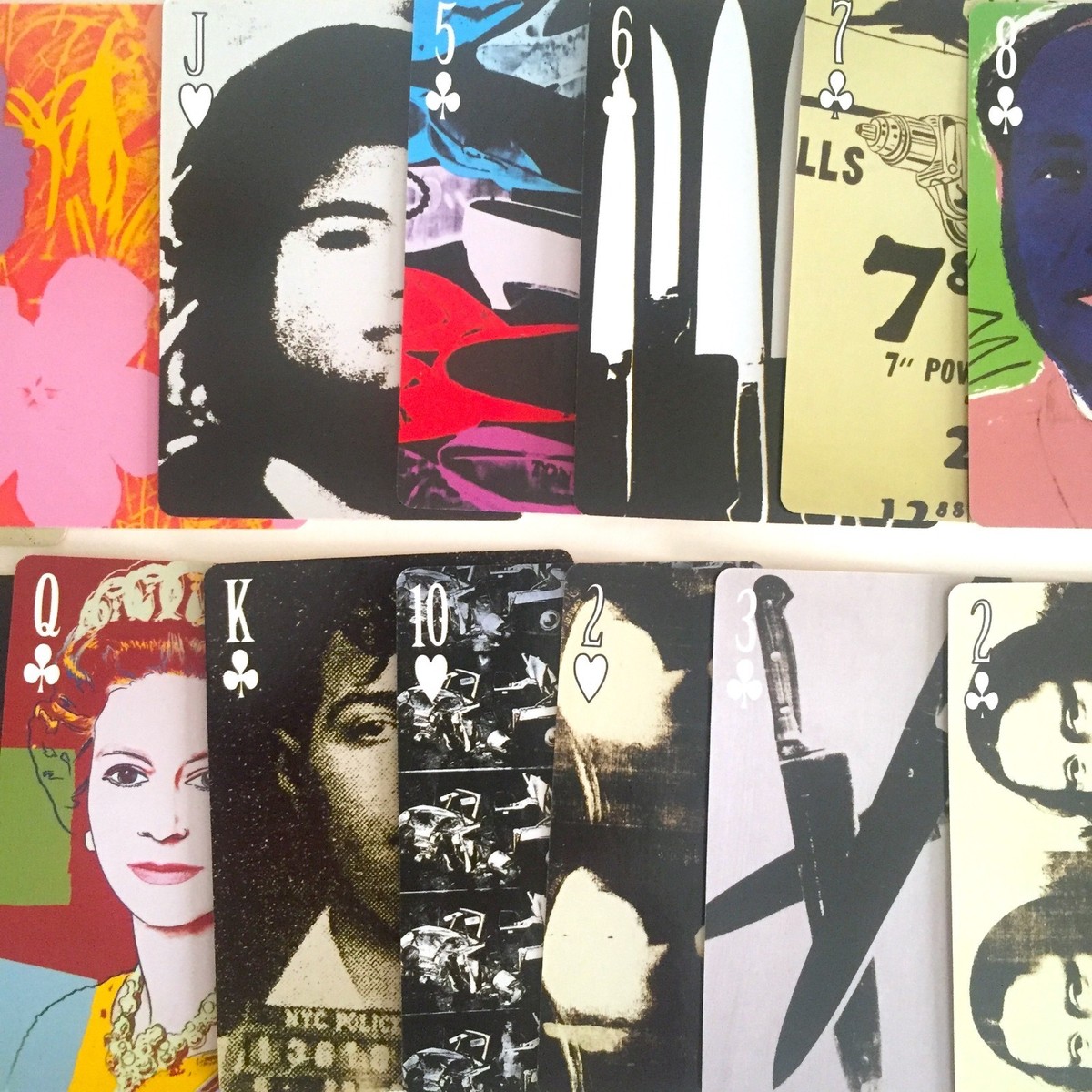 RARE ANDY WARHOL FOUNDATION POP ART COLLECTOR'S PLAYING CARDS DECK