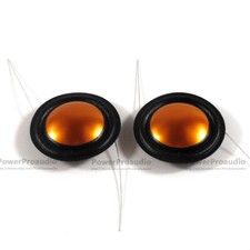 2pcs/ 20.4mm silk Gold color Titanium diaphragm Tweeters Voice coil
