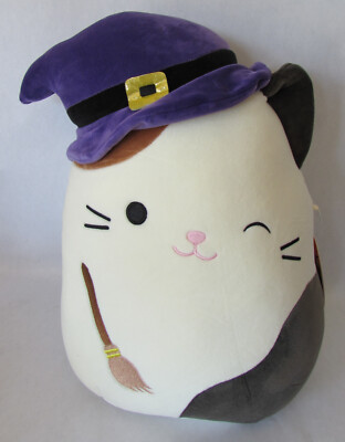 Squishmallows Cam Il Gatto Calico 35.5 Cm - Peluche Ultra Morbido Originale Jazwares